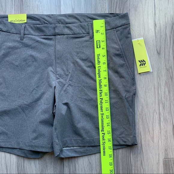 Heather Grey Golf Shorts - All in Motion - Picture 7 of 8